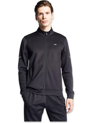 Lescon 26S-1249-26B Fermuarlı Ceket Siyah Erkek Ceket