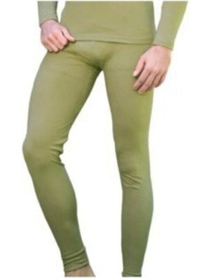 Tutku Erkek Haki Yeşil Termal Tayt 3'lü Paket-Haki Yeşil-2xl