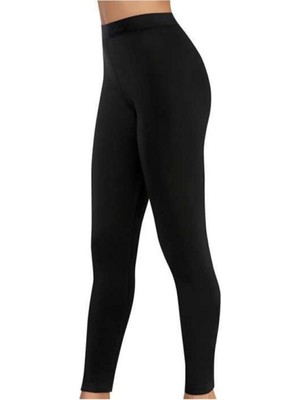 Tutku Poky Kadın Siyah Thermal/termal Tayt IÇLIK-0166-SİYAH-S