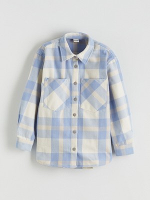 Lc Waikiki Yeni Sezon Ekose Kız Çocuk Gömlek Ceket