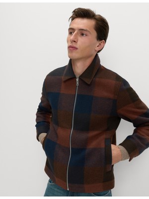 Marks & Spencer Kare Desenli Ceket