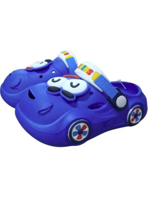 Benitto Kids Calx Unisex Araba Figürlü Kaydırmaz Taban Terlik Sandalet BNT8150