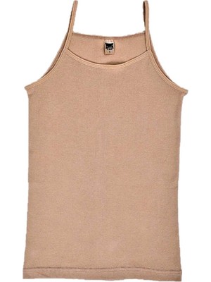 Tutku Kadın Krem Ip Askılı 5 Adet Atlet-Krem-2xl