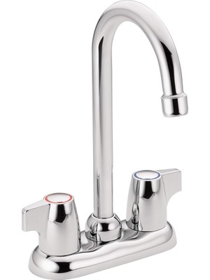 4903 Chateau Iki Saplı Yüksek Ark Bar Musluk, Krom