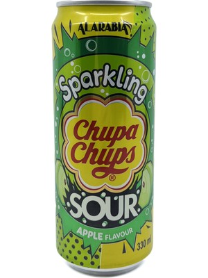CHUPA CHUPS SOUR APPLE FLAVOUR 330ML