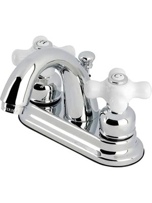 KB5611PX Restoration 4-Inç Lavatory Musluk, Cilalı Krom By