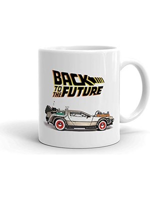 Braventa Collection Geleceğe Dönüş Seramik Kupa Bardak