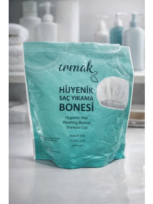 Irmak Hijyenik Saç Yıkama Bonesi Susuz Şampuan Bonesi Pratik Temizlik