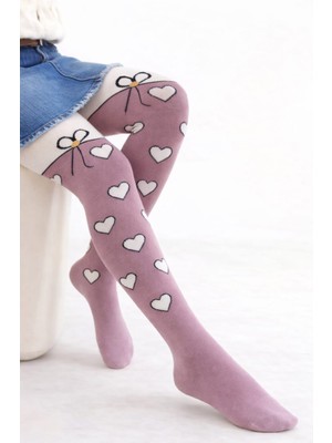 Gigi Giyim Karışık Figürlü Kız Çocuk Külotlu Çorap