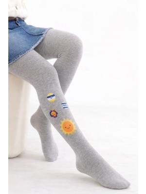 Gigi Giyim Karışık Figürlü Kız Çocuk Külotlu Çorap