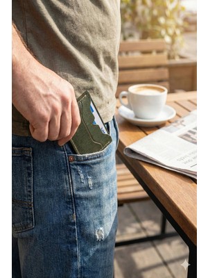 Otohousse Hakiki Deri Cüzdan Kartlık