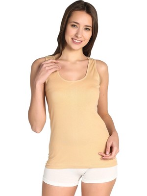 Tutku Kadın 3'lü Paket Atlet Siyah S-Ten-2 Standart Kalıp Nefes Alabilir Kumaş