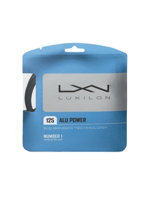 PremiumPort Alu Power 125 Tek Çekim Tenis Raketi Kordajı, Dayanıklı ve Performanslı
