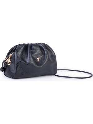 Nas Bag Mini Shopper Kadın Çapraz Çanta Siyah Victoria