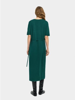 Parfois Askılı Midi Örme Elbise