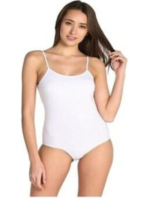 Tutku Ip Askılı Kancalı Çıtçıtlı Bady 6'lı-Beyaz-3xl