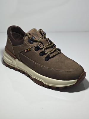 Voyager M436 Kahverengi Erkek Günlük Deri Comfort Casual Ayakkabı