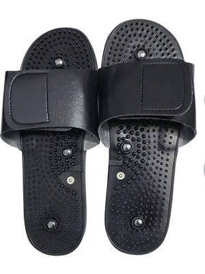 Pltech Ems Tens Iletken Masaj Terliği | Elyaf Elektrot Ayak Masaj Aksesuarı