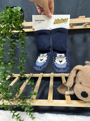 Ayıcıklı Havlu Çarık Çorap