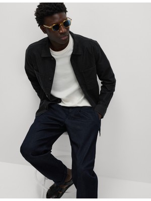 Marks & Spencer Pamuklu Regular Fit Ince Gömlek