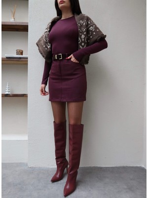 Esra Helvacı Kemerli Etek