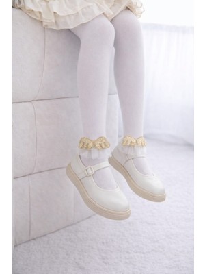 Gigi Giyim Melek Kanatlı Kız Çocuk Külotlu Çorap