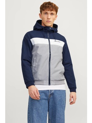 Jack & Jones Jjerush Hood Bomber Erkek Mont