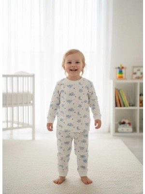 Ruhaay Çocuk Pamuk Baskılı Alt Üstü Takım 1-3 Yaş