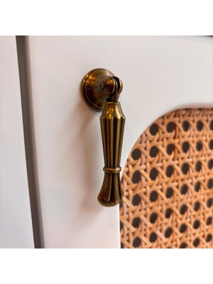 Gürçay Hırdavat Orkide Sarkaç Kulp Antik - 2 Adet