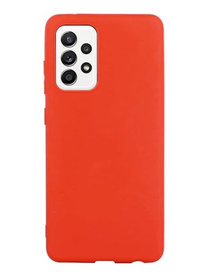Tılsım Tekno Samsung Galaxy A52 Kılıf Kamera Korumalı Silikon Rubber Arka Kapak