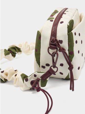 Parfois Desenli Teknik Kumaş Makyaj Çantası