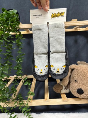 Aslanlı Havlu Çarık Çorap