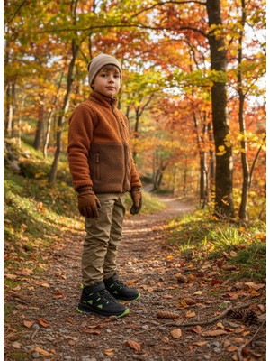 Foopi Trekfo Erkek Trekking Cırtlı-Lastikli Çocuk Botu 31-35