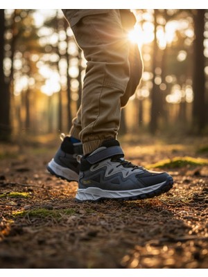 Foopi Trekfo Erkek Trekking Cırtlı-Lastikli Çocuk Botu 31-35