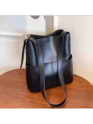 WYS Büyük Kapasiteli Şık Kova Çanta