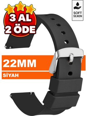 Trendburada Huawei Watch Gt Gt2 Gt3 Gt4 Gt5 Pro 46mm Xiaomi Redmi Watch 5 Active-Lite Saat Uyumlu 22mm Silikon Saat Kordonu Kayışı TB1