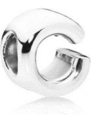 Kumi Bileklik Ve Kolye Için Harf Gümüş Kaplama Charm