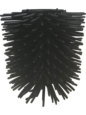 Skygo M-E53-06 Ø85 mm Yedek Silikon Wc Fırça - Siyah