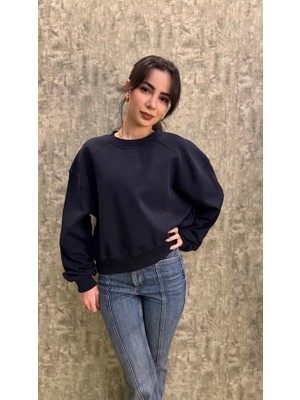 Leilaa Midi Boy Basic Sweatshirt