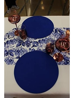 Skygo Mavi Çiçekler - Beyaz Arka Plan