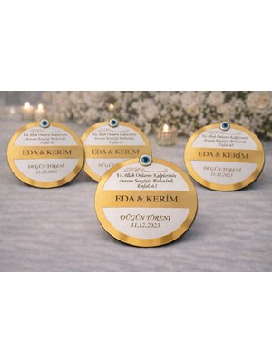 Söz Nişan Kına Düğün Için Magnet Kişiye Özel 25 Adettir No 20