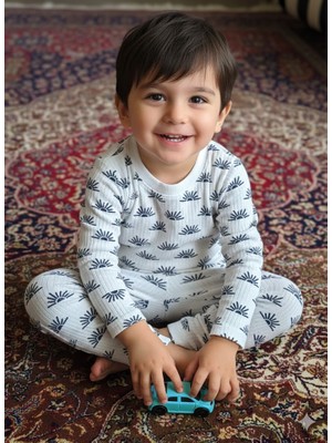 Ruhaay Çocuk Pamuk Baskılı Alt Üstü Takım 1-3 Yaş