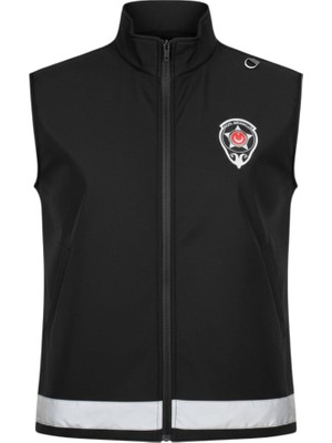 Modanka Özel Güvenlik Yelek Softshell Rüzgar Su Geçirmez Kalın Kadın Erkek Yan Fermuarlı 2 Yan Fermuar Cepli