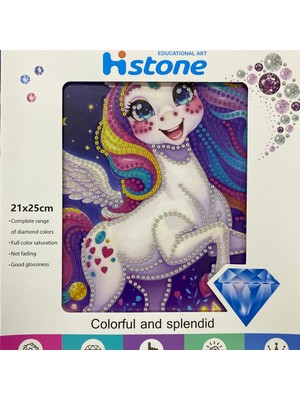 Elegantshop 5d Yapışan Boncuk Goblen Mozaik Tablo Pano 21*25 cm At