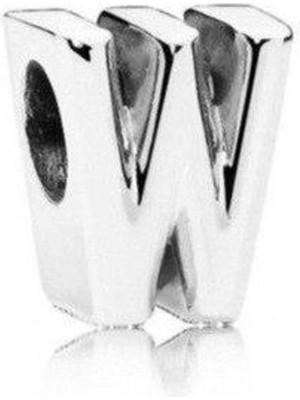 Kumi Bileklik Ve Kolye Için Harf Gümüş Kaplama Charm