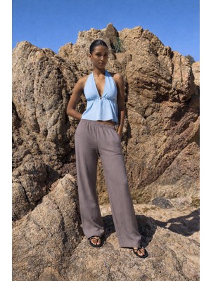 Bükreş Desenli Pijama Altı