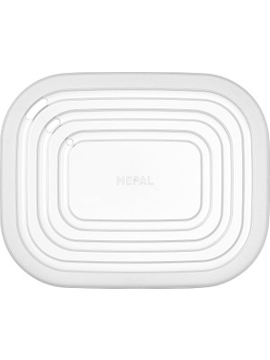 Skygo - Cirqula Mikrodalga Kapağı Dikdörtgen - 's Cirqula Saklama Kabı Için Isıya Dayanıklı Kapak - Şeffaf Kapak Mikrodalga Fırına Uygundur ve Bulaşık Makinesinde Yıkanabilir