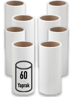 Skygo Bastis Iplik Tüy Toplayıcı 8'li Yedek Paket (480 Yaprak)