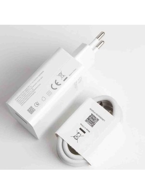 Skygo Uyumlu 67W USB Adaptör ve 1mt USB Typec Kablo Şarj Seti