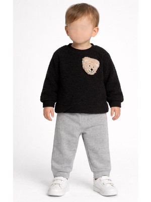 love 3 Iplik Şardonlu Erkek Bebek Takımı